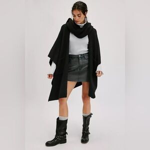 Free People Ellie Scarf Wrap Duster